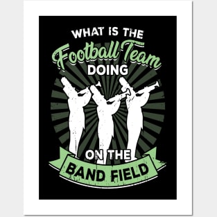 High School College Marching Band Member Gift Posters and Art